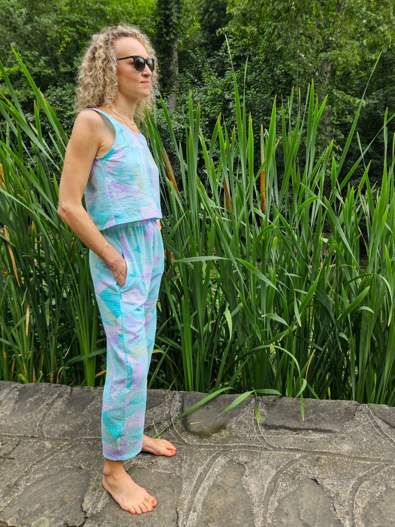 Handmade Upcycled Balloon Pants