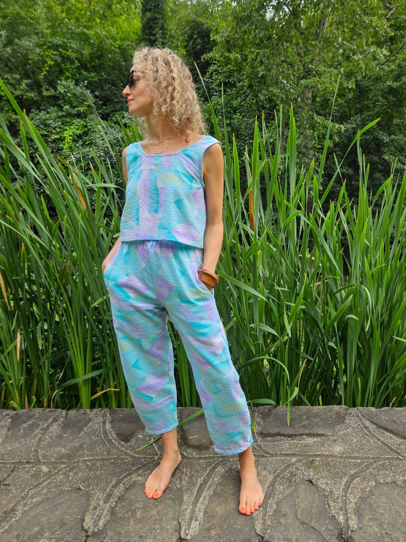 Handmade Upcycled Balloon Pants